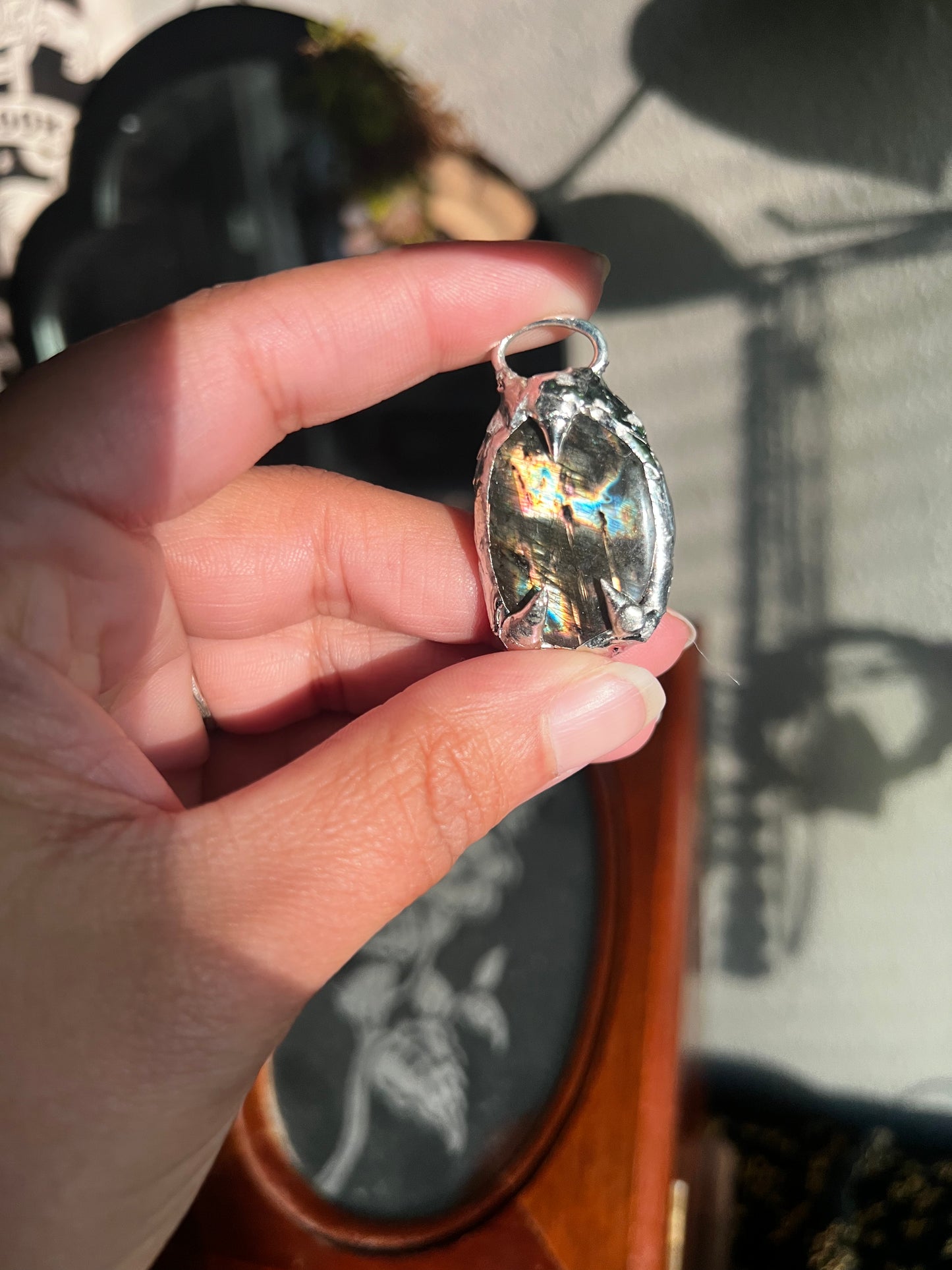 labradorite pendants
