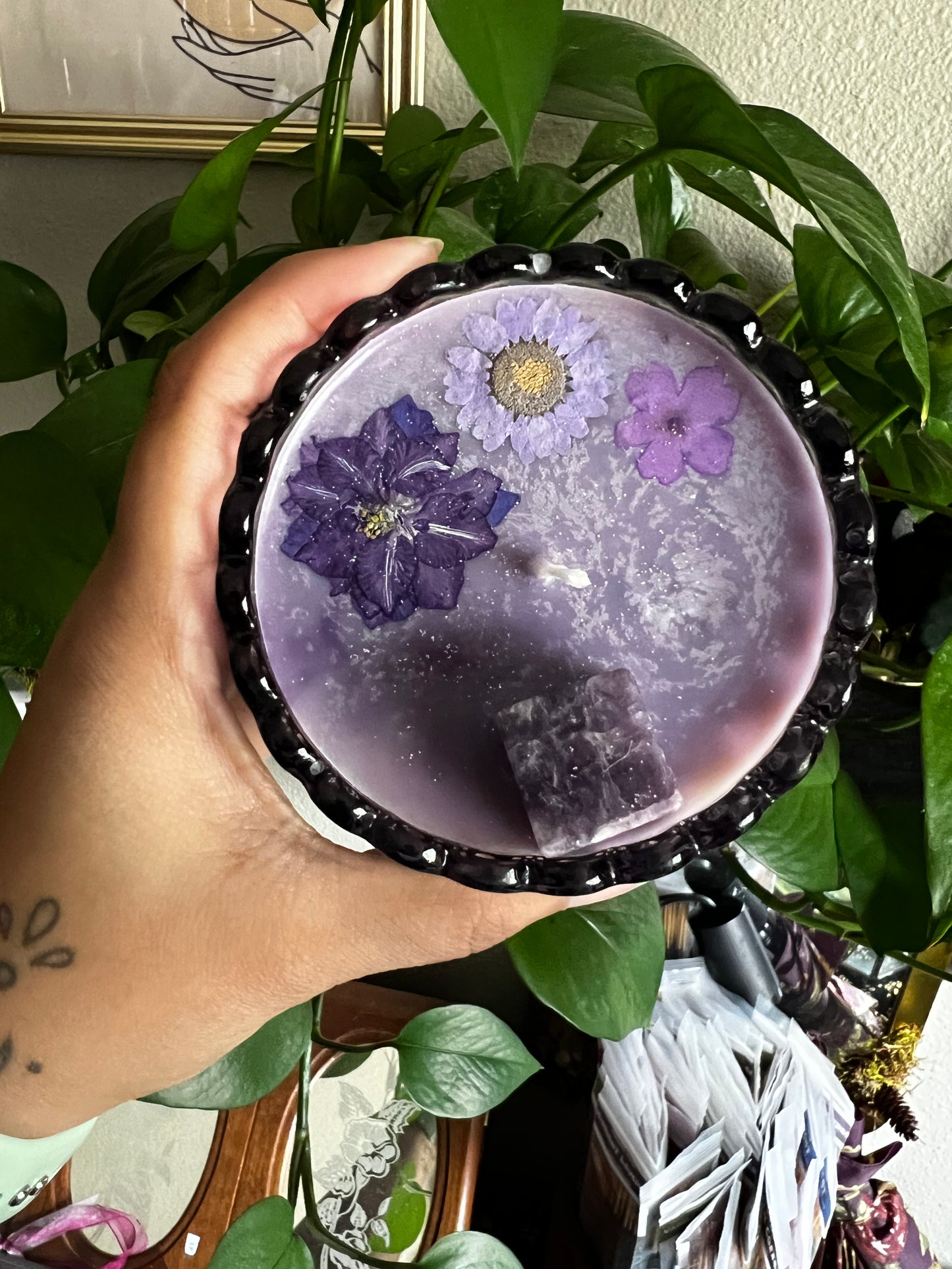 Crystal Inspired Candles