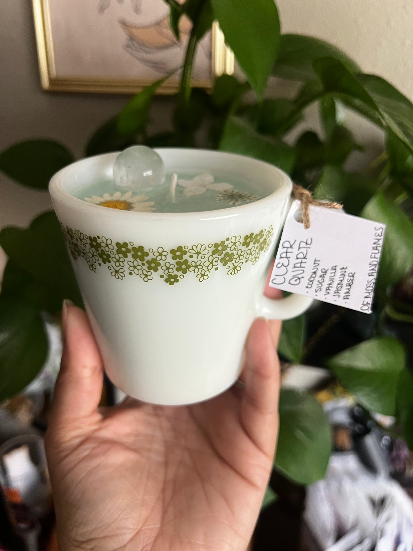 Crystal Inspired Candles