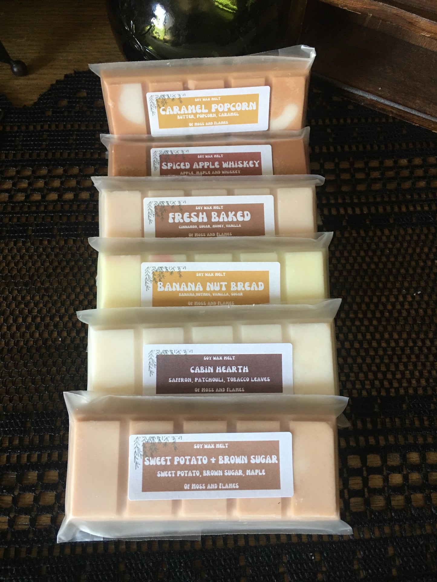 fall wax melt bars