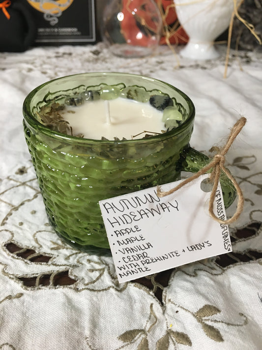 “autumn hideaway” candle