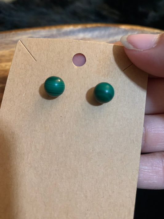 Malachite Studs