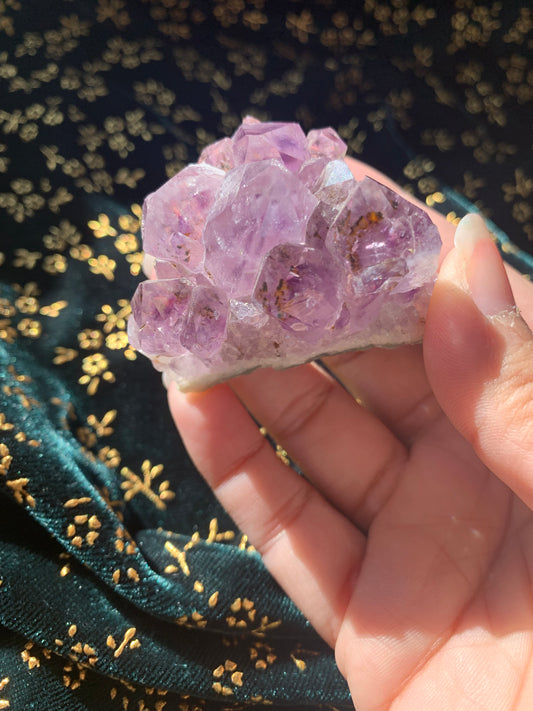 amethyst clusters