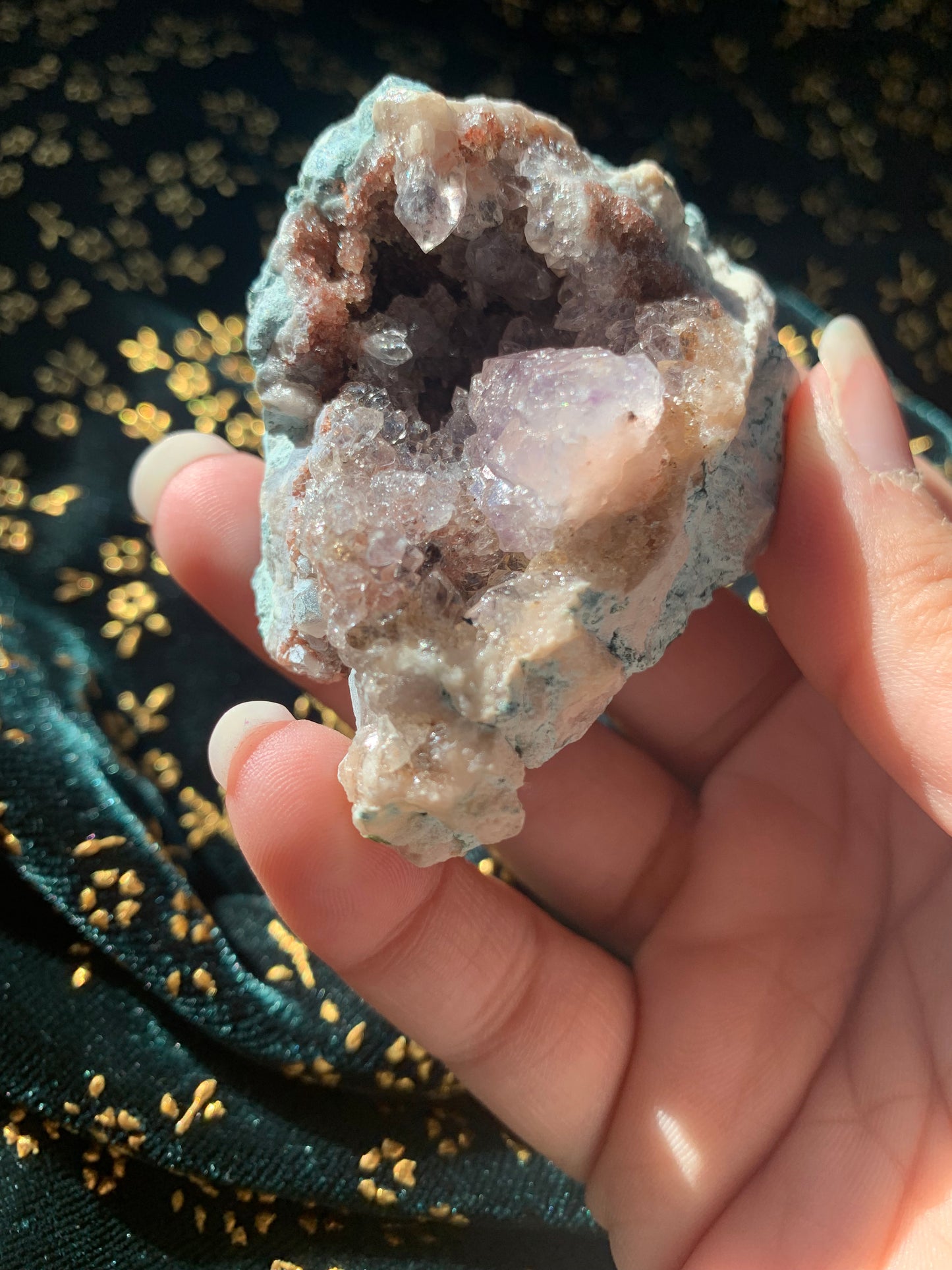 amethyst clusters