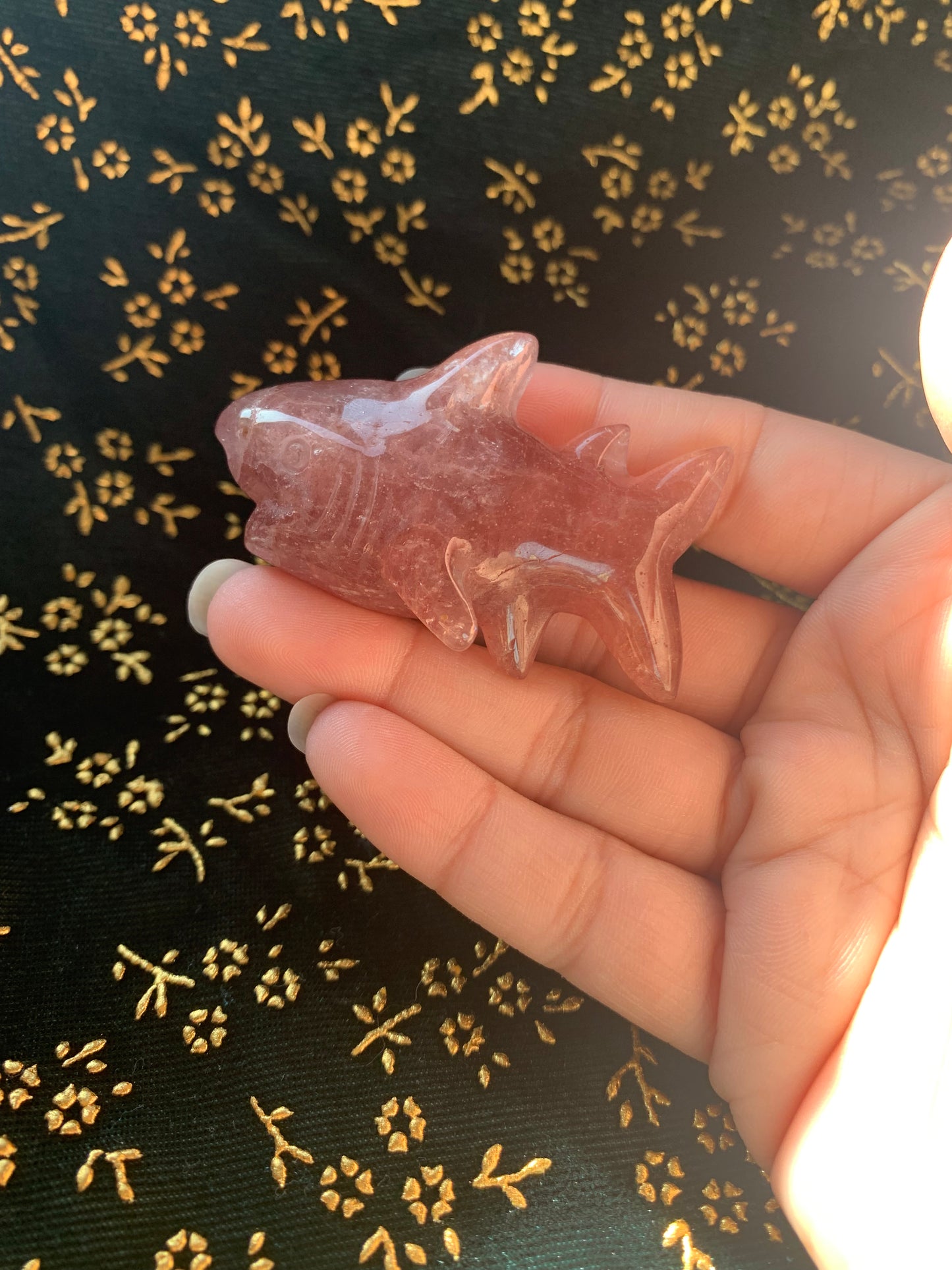 strawberry quartz shark