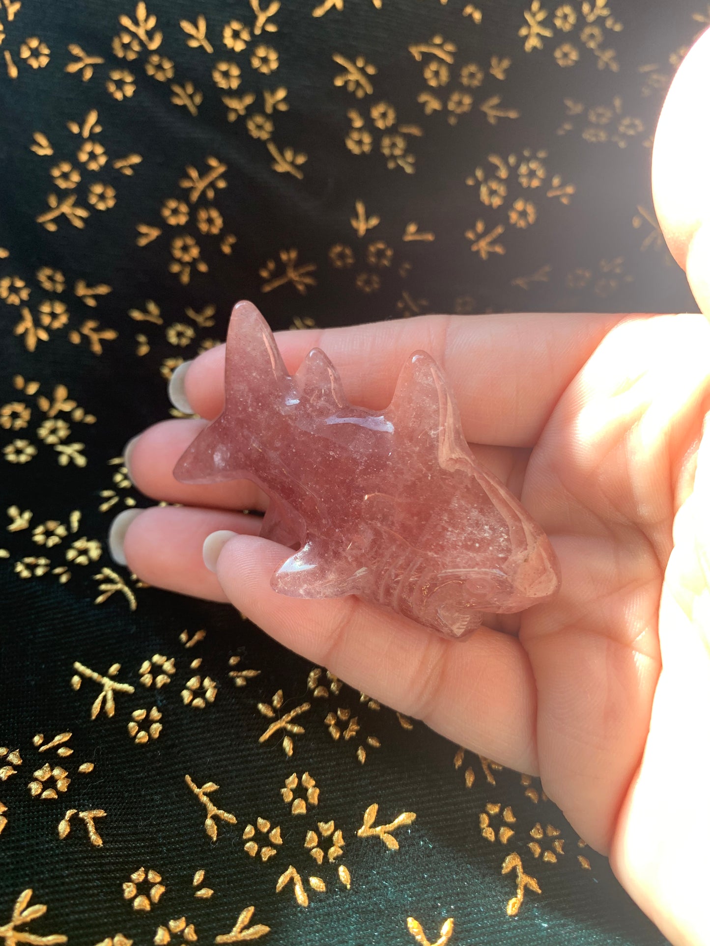 strawberry quartz shark