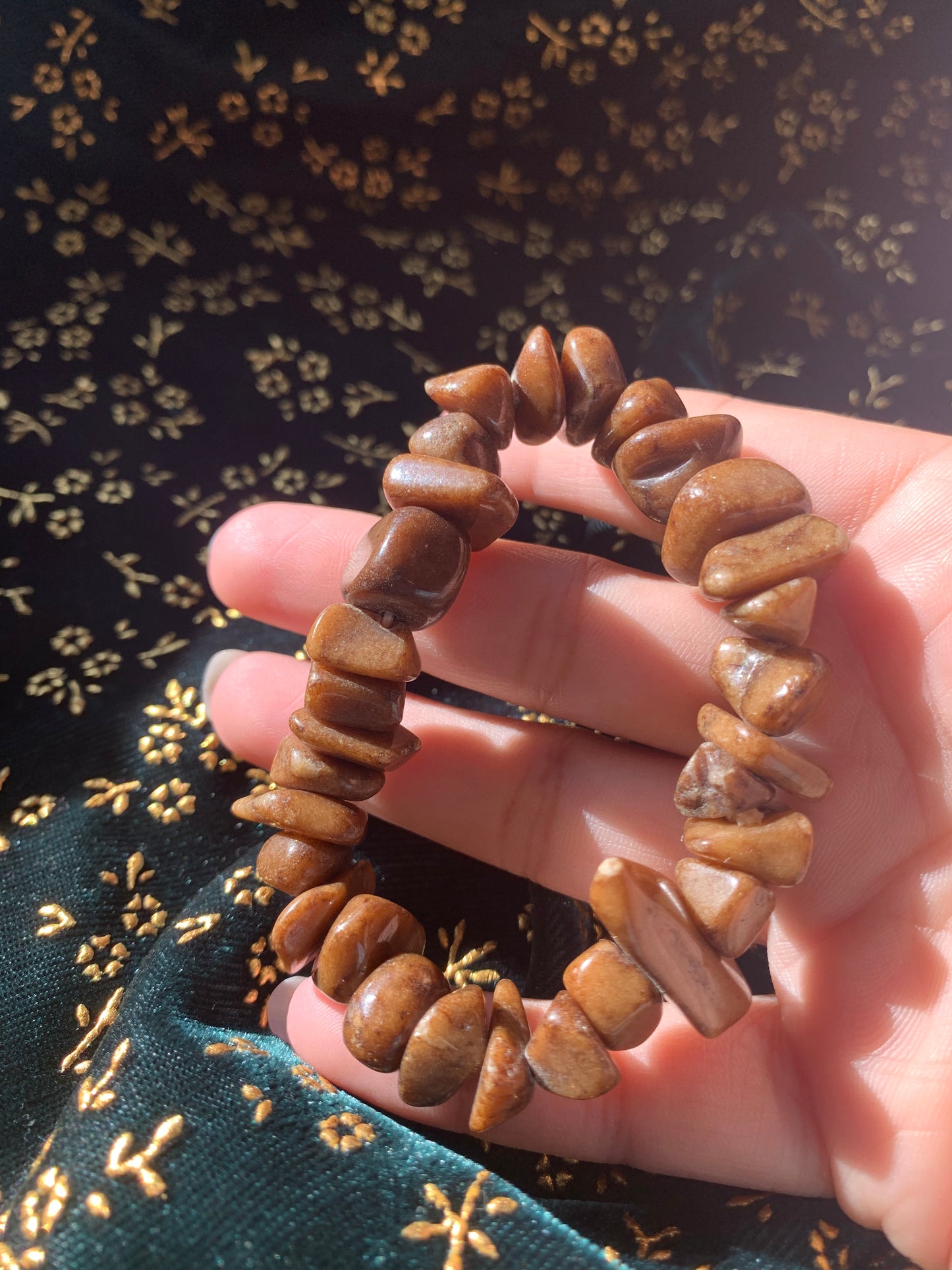 bronzite bracelet