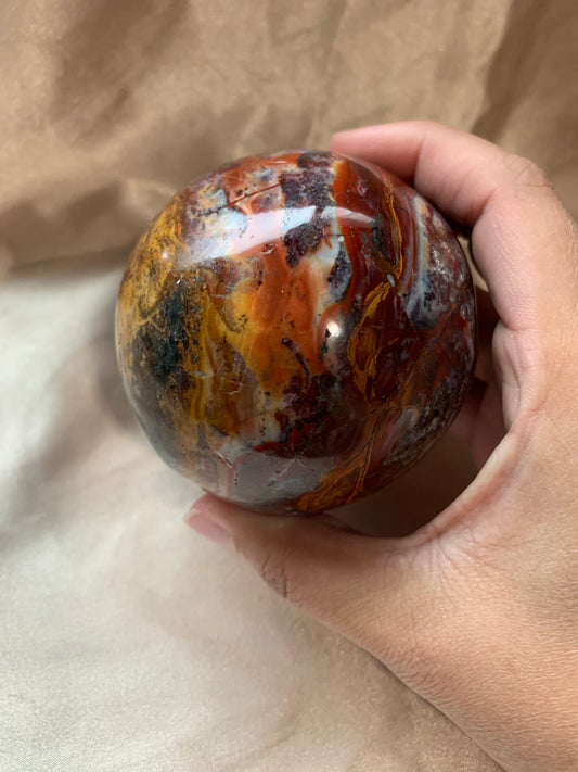 mookaite jasper sphere