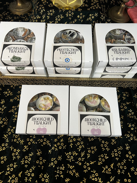 intention tea light sets