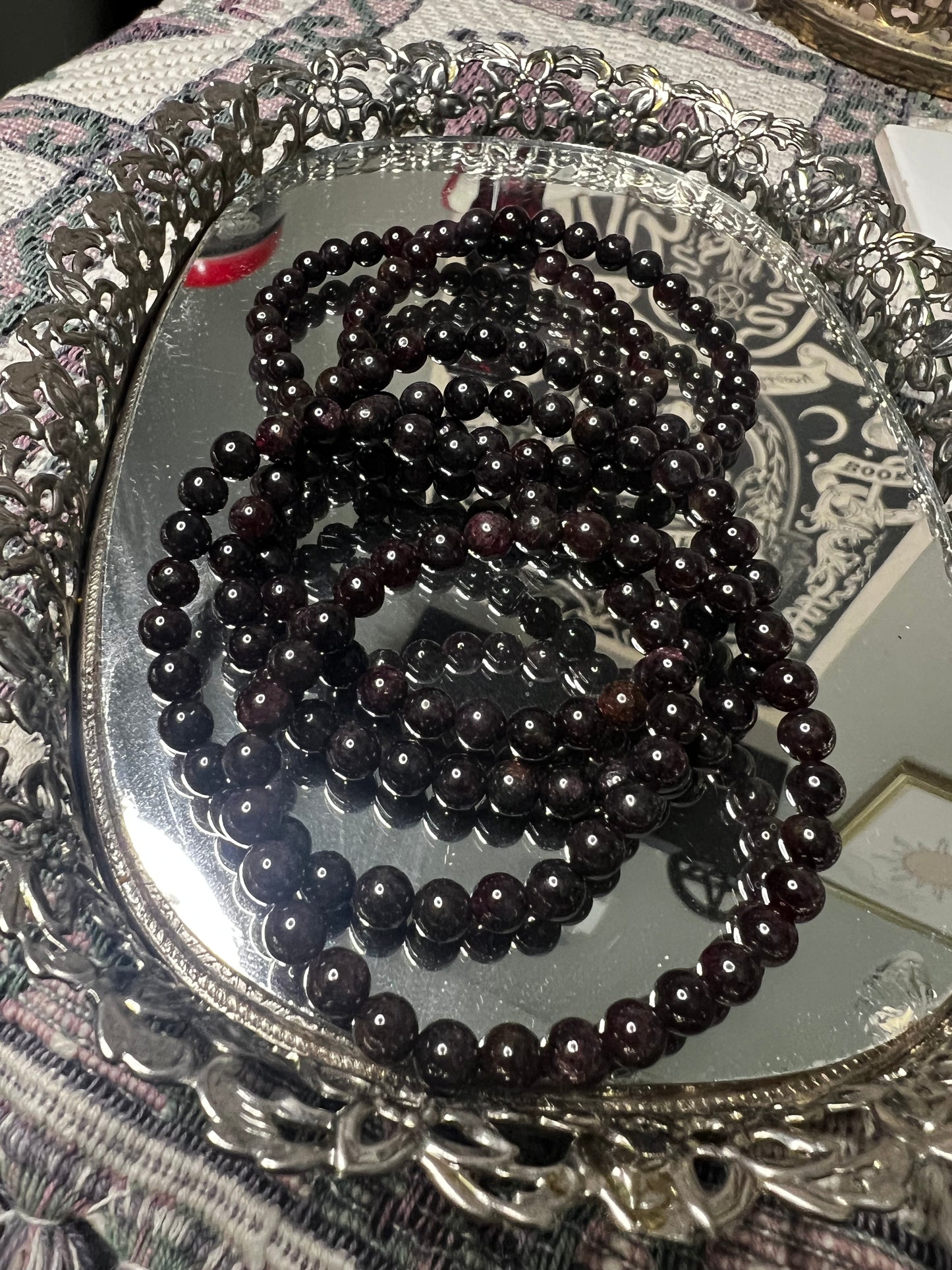 garnet bracelets