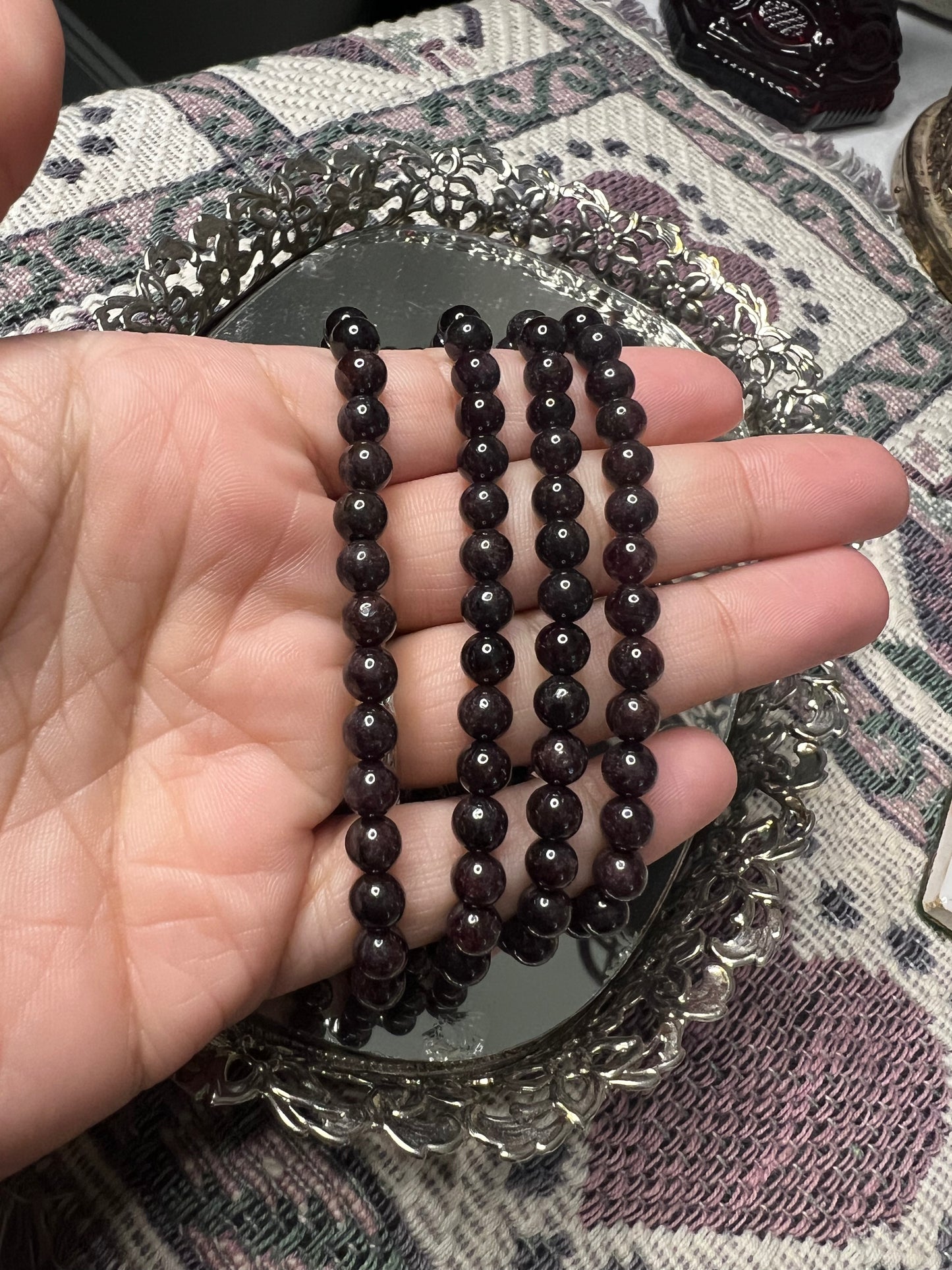 garnet bracelets