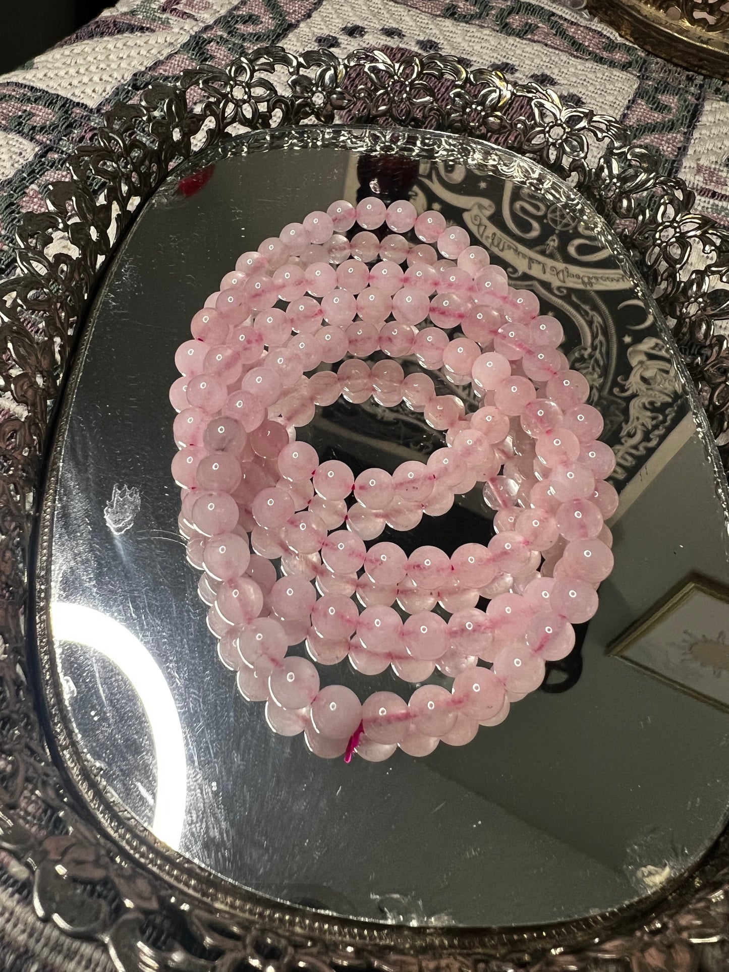 rose quartz bracelets