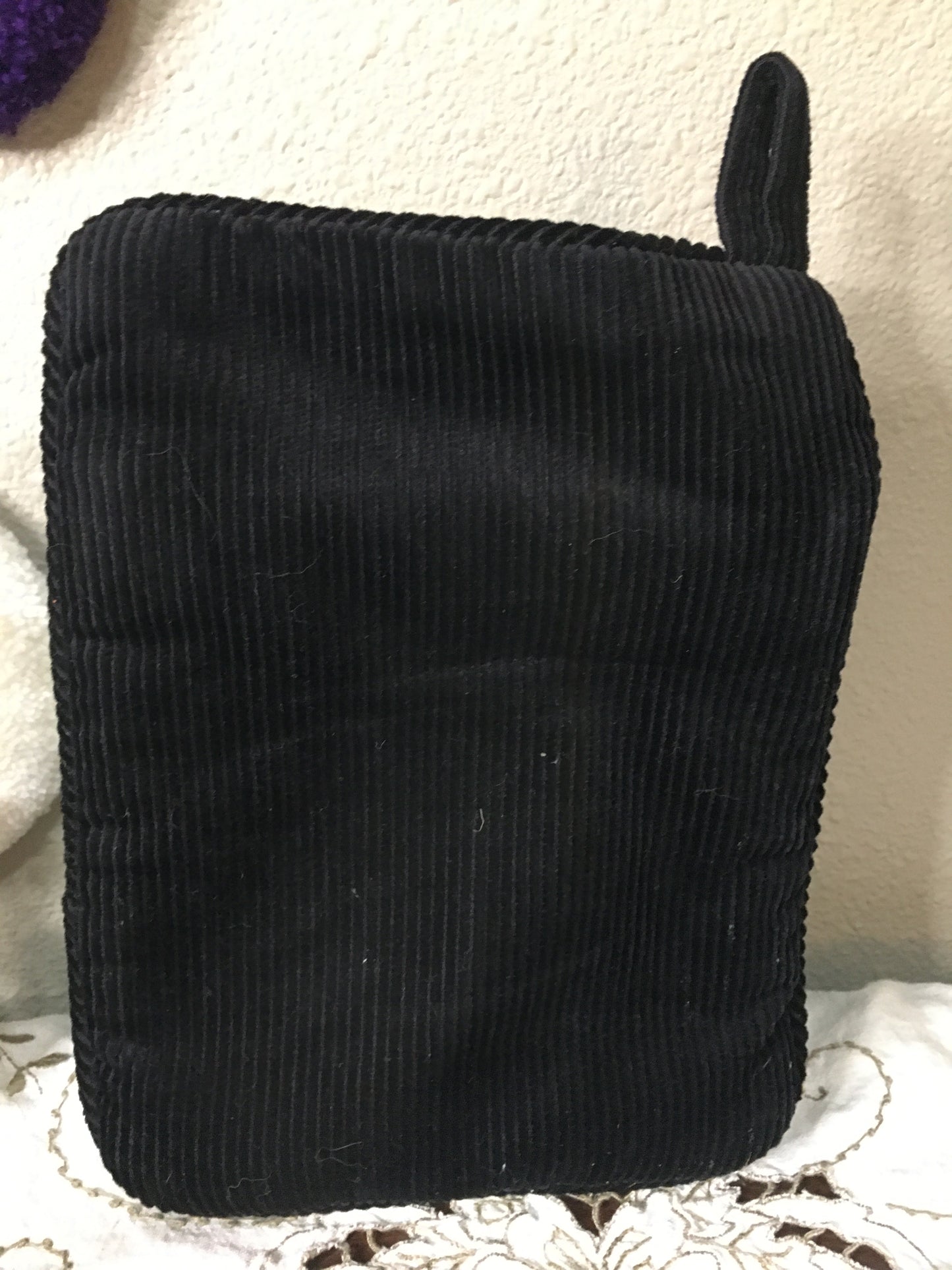 witch silhouette potholder