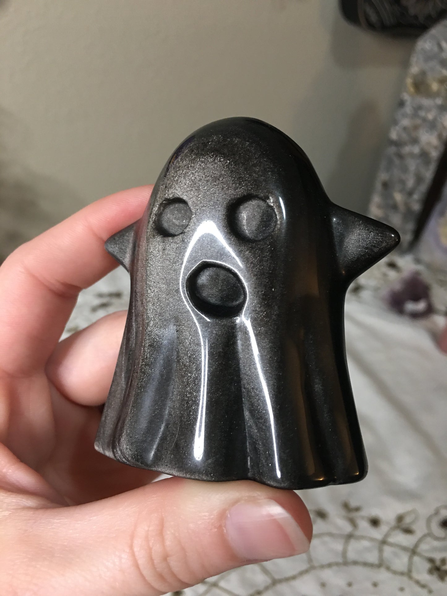 silver sheen obsidian ghost