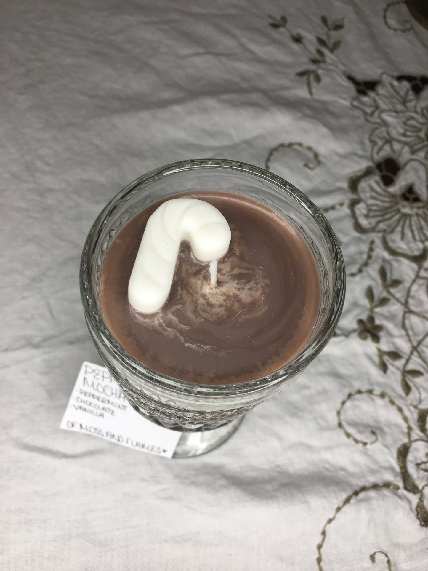 “peppermint mocha” candle