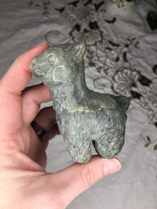 labradorite alpaca