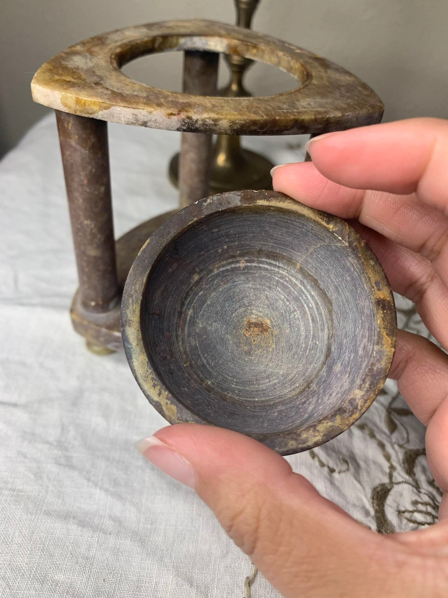 stone wax and/or oil burner