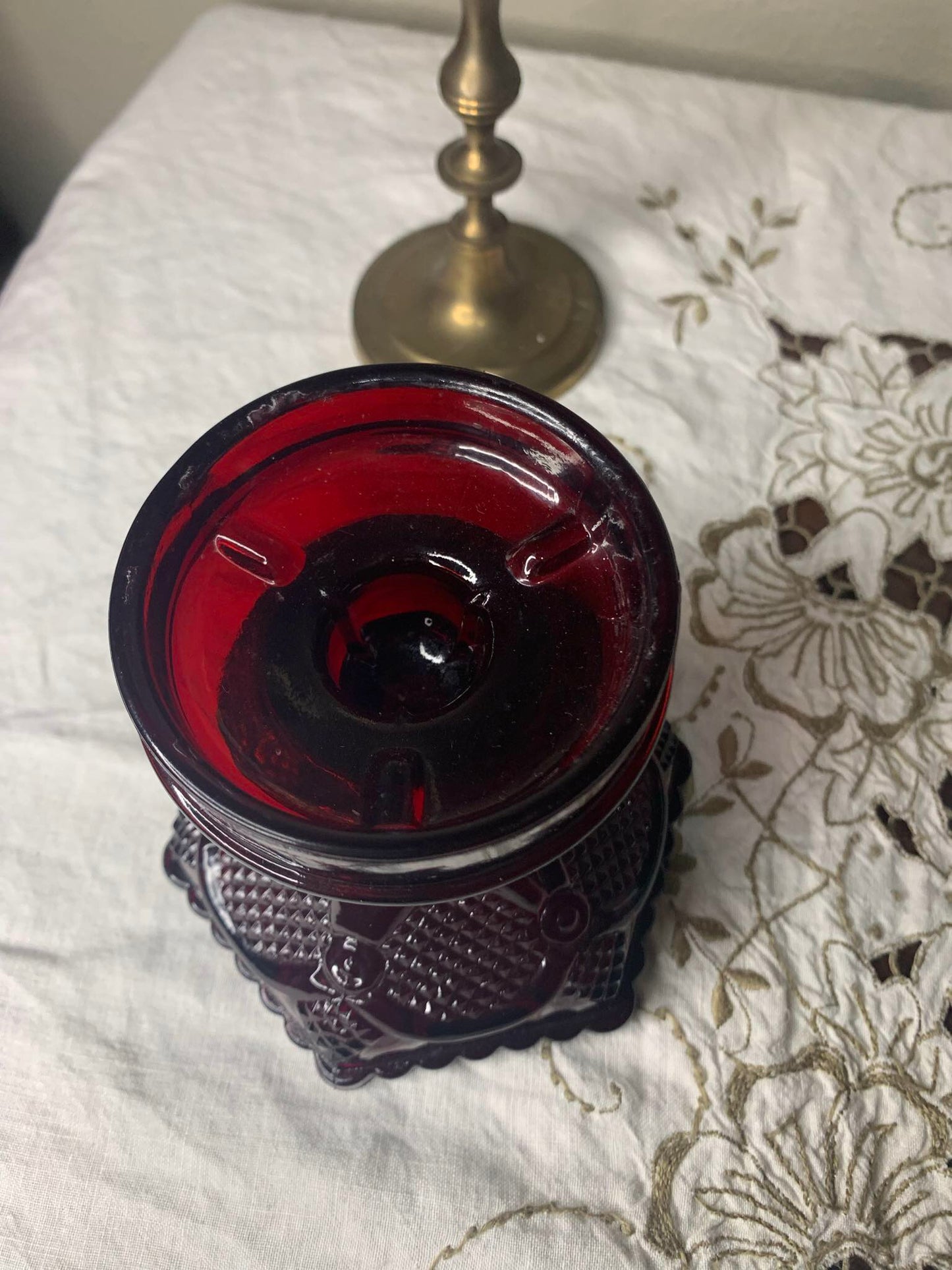 avon cape cod candle holder