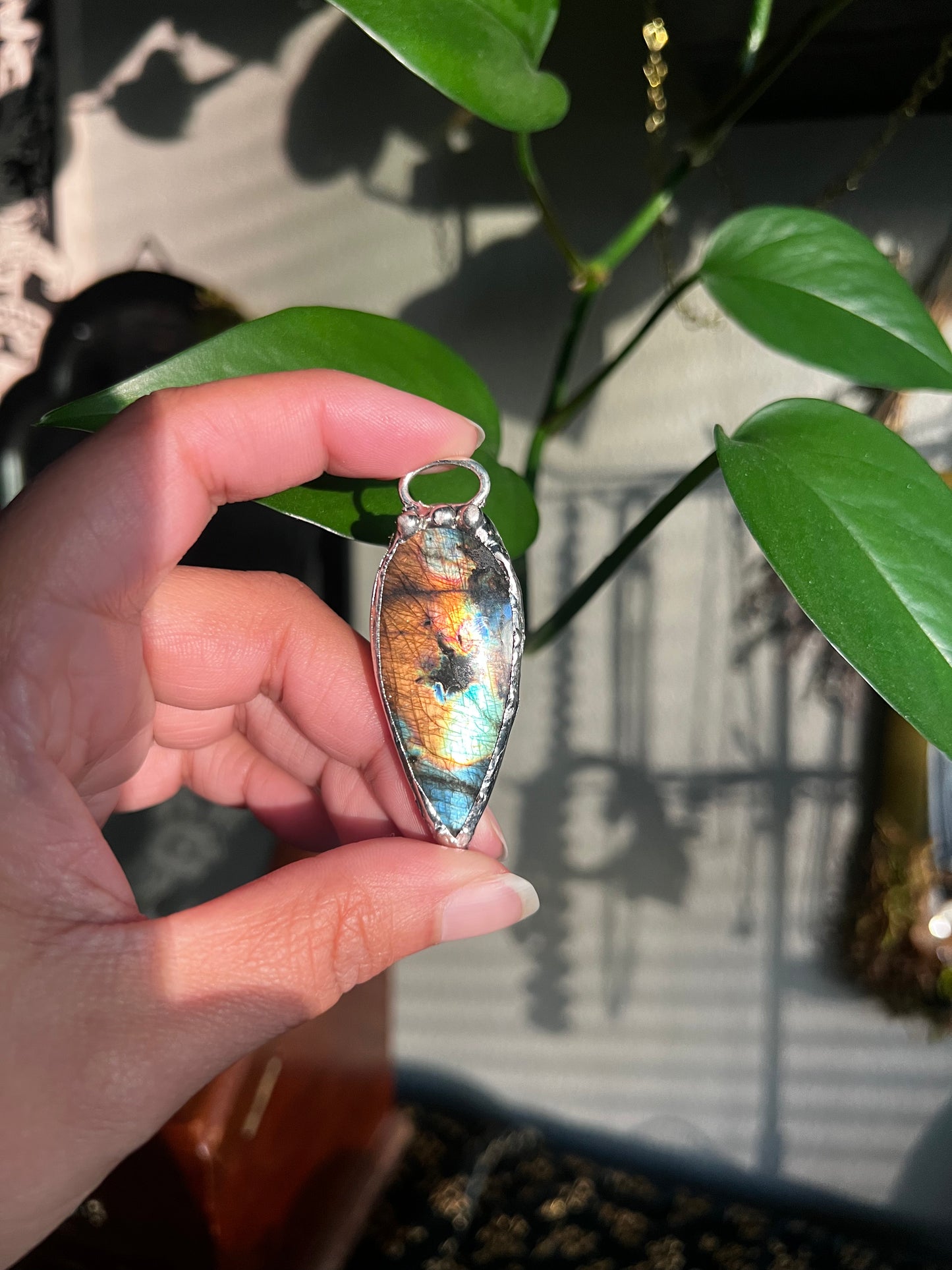 labradorite pendants