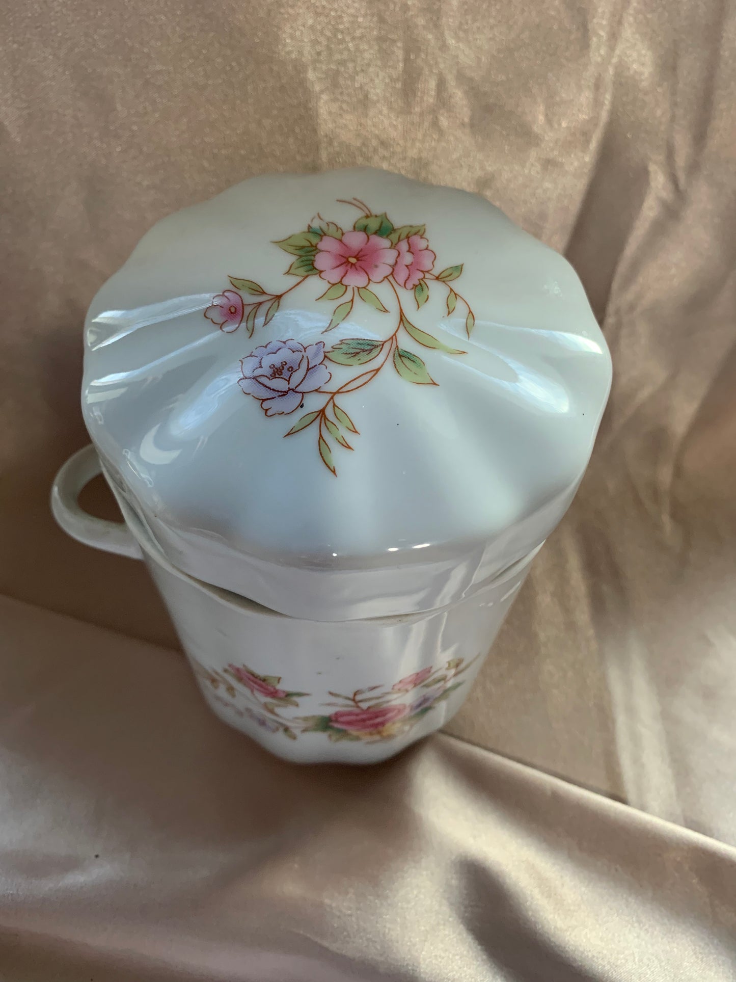 floral canister