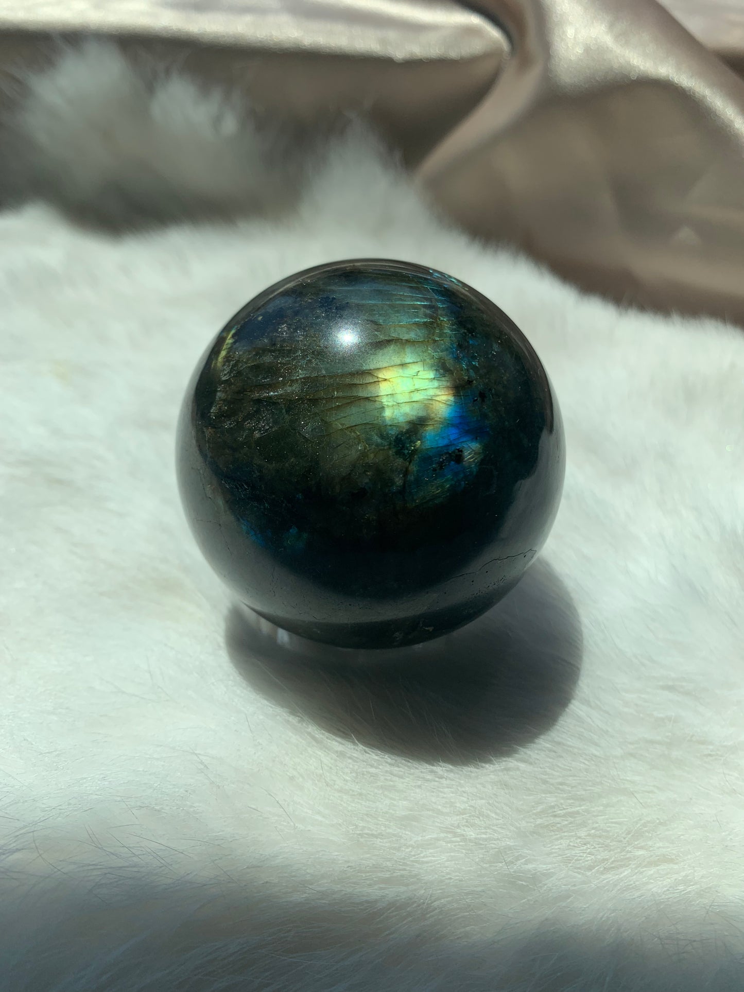 labradorite sphere