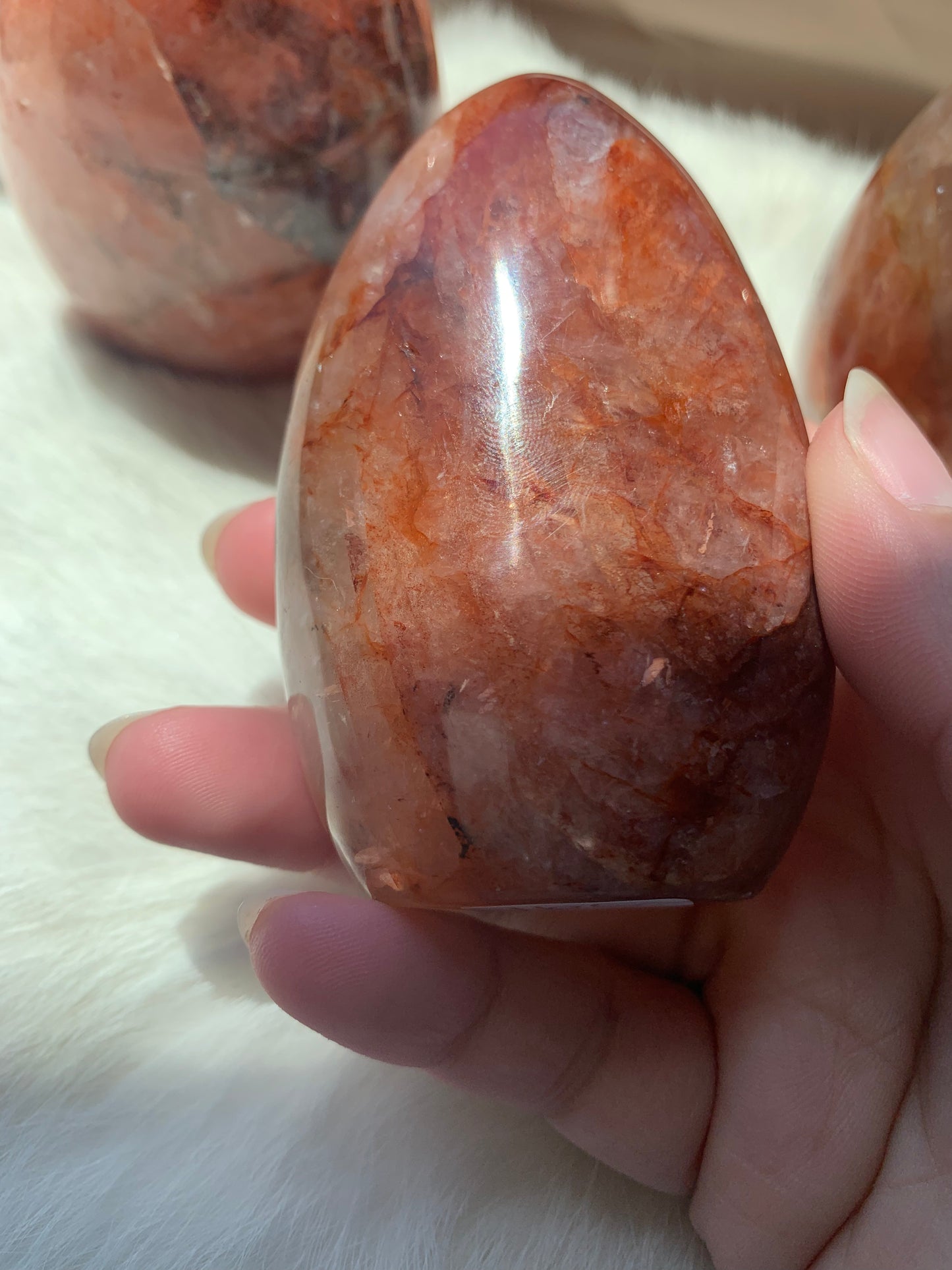 fire quartz freeforms