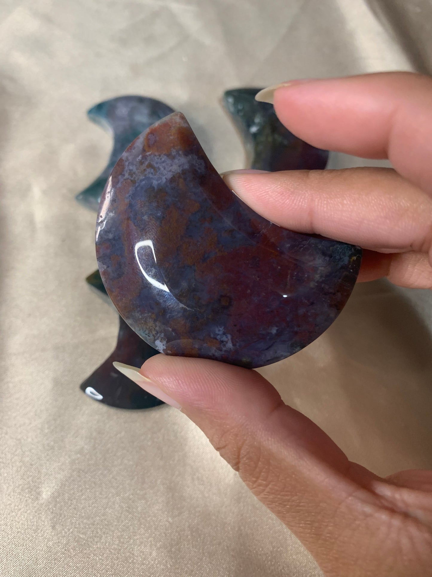 moss agate moons