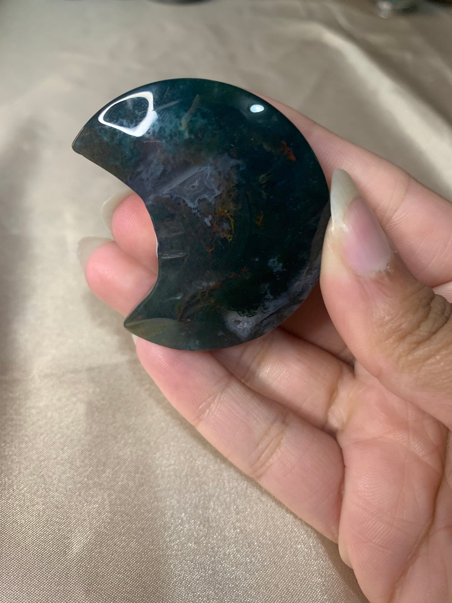 moss agate moons