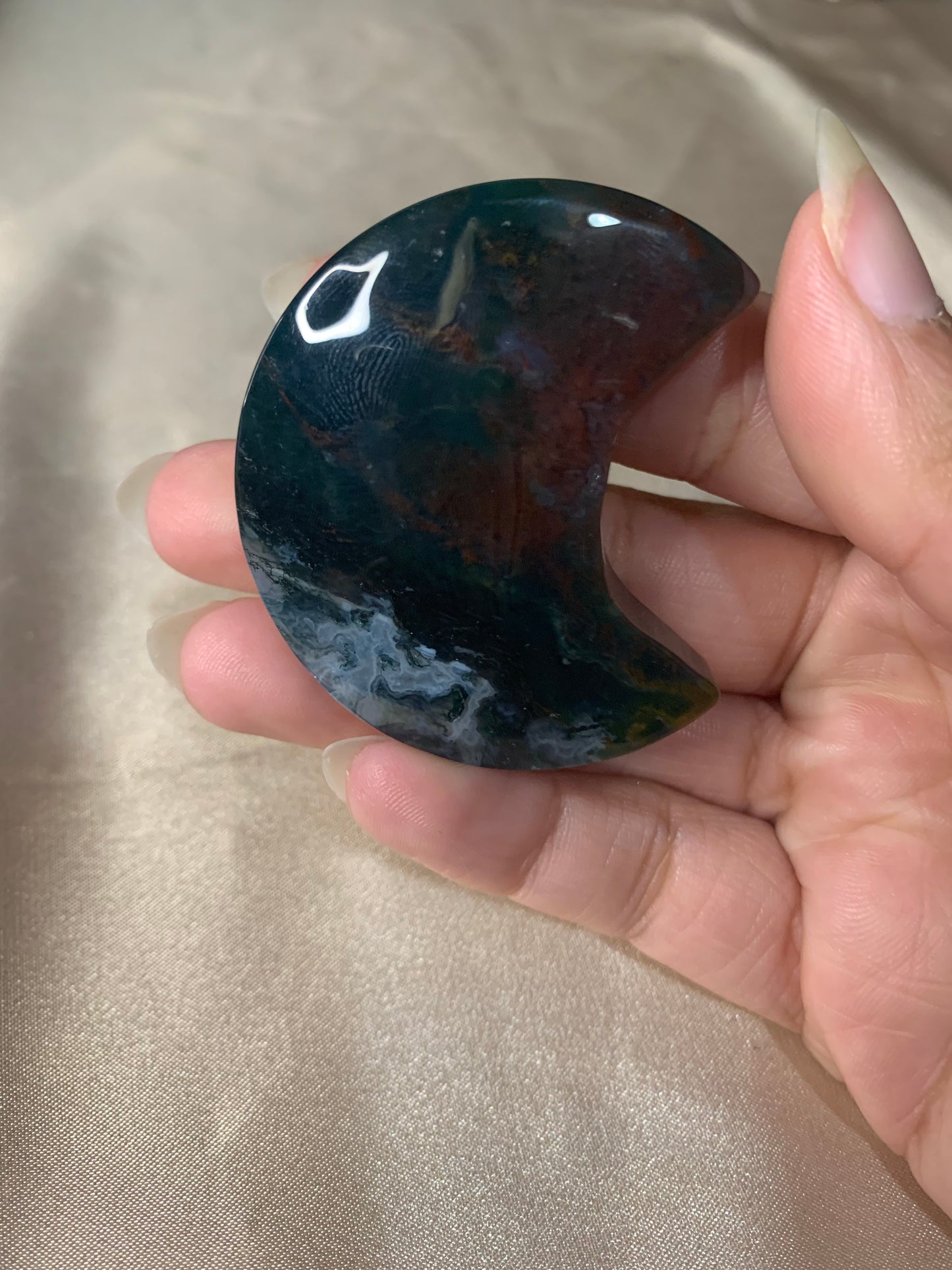 moss agate moons