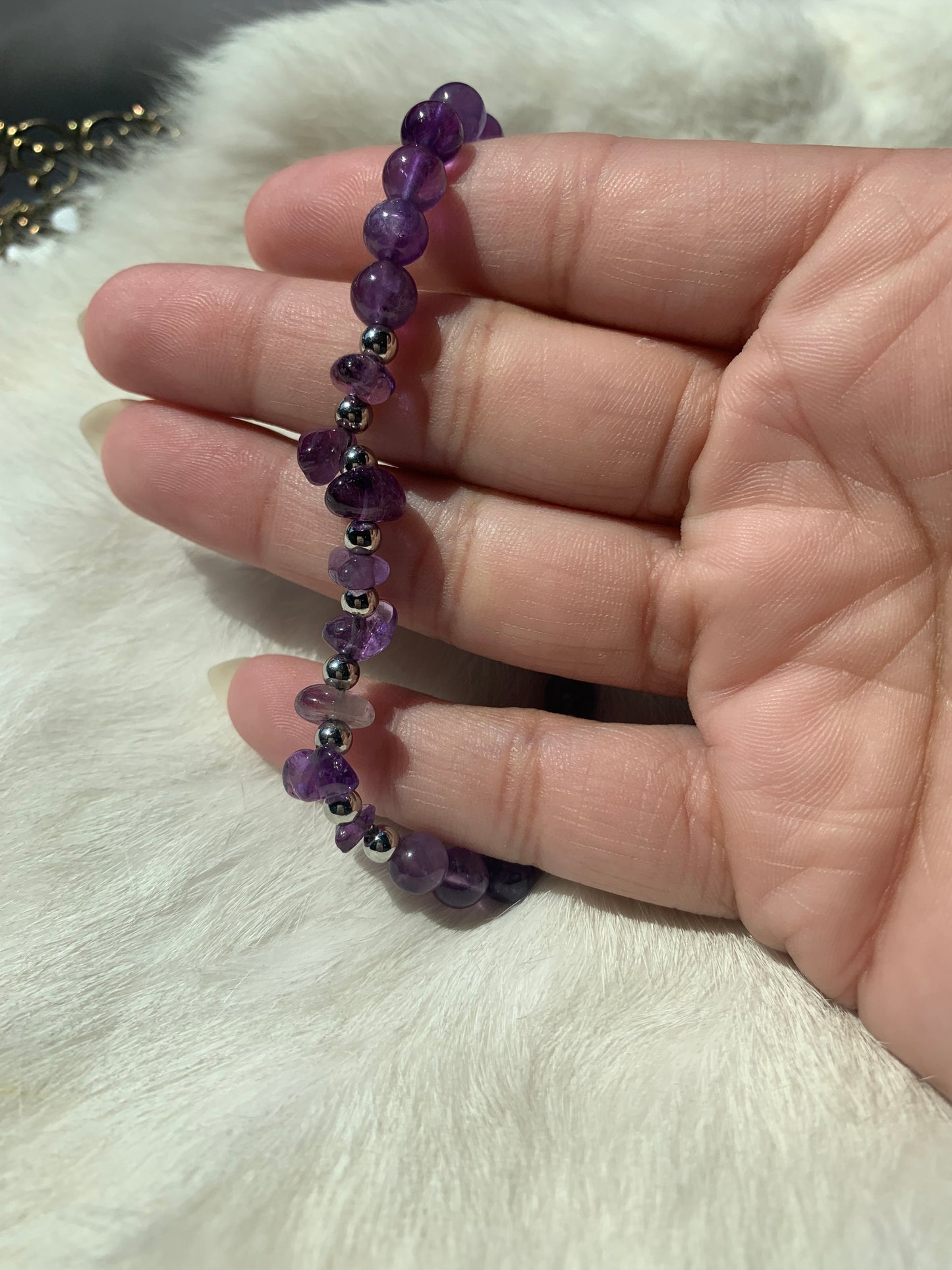 amethyst bracelet